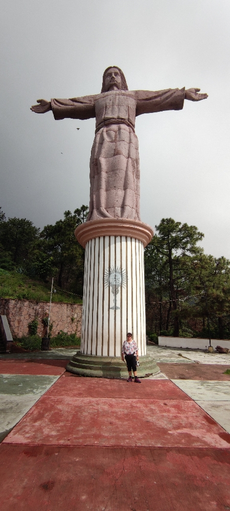 Statue de Jésus à Taxco, Mexique