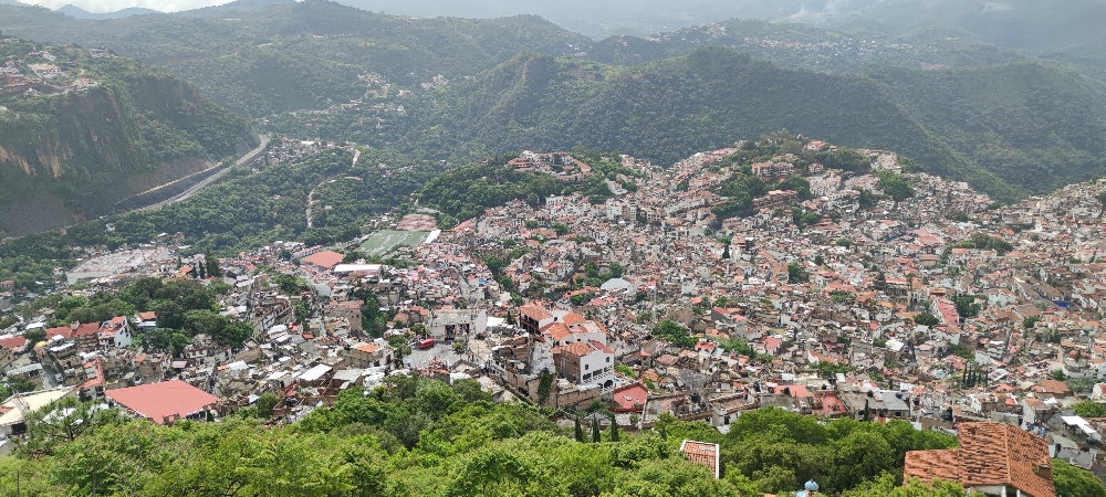 Vue panoramique sur Taxco, Mexique