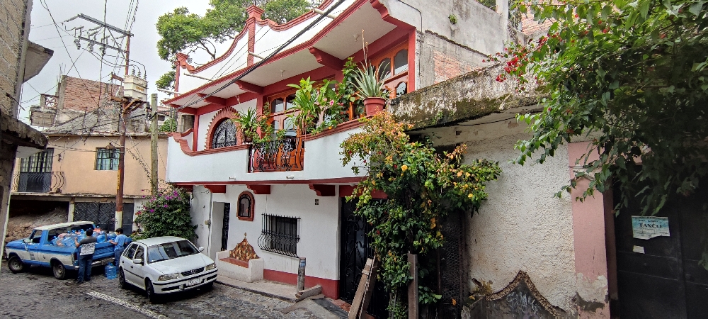 Mexique - Maison colorée dans les ruelles de San Miguel de Allende
