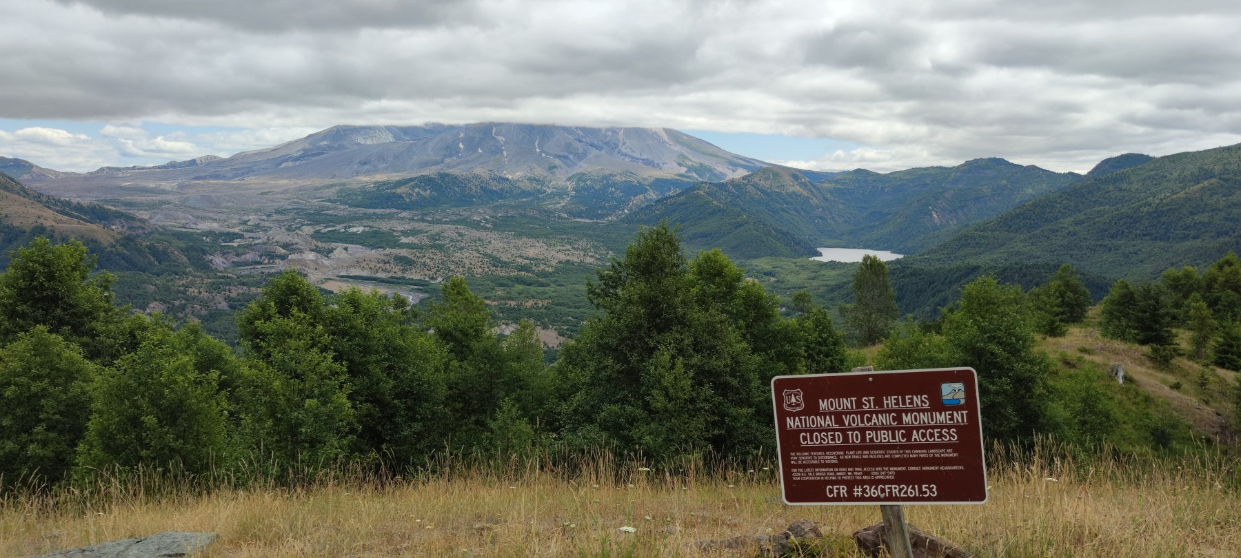 roadtrip USA juillet 2021 - Vue du mont St. Helens