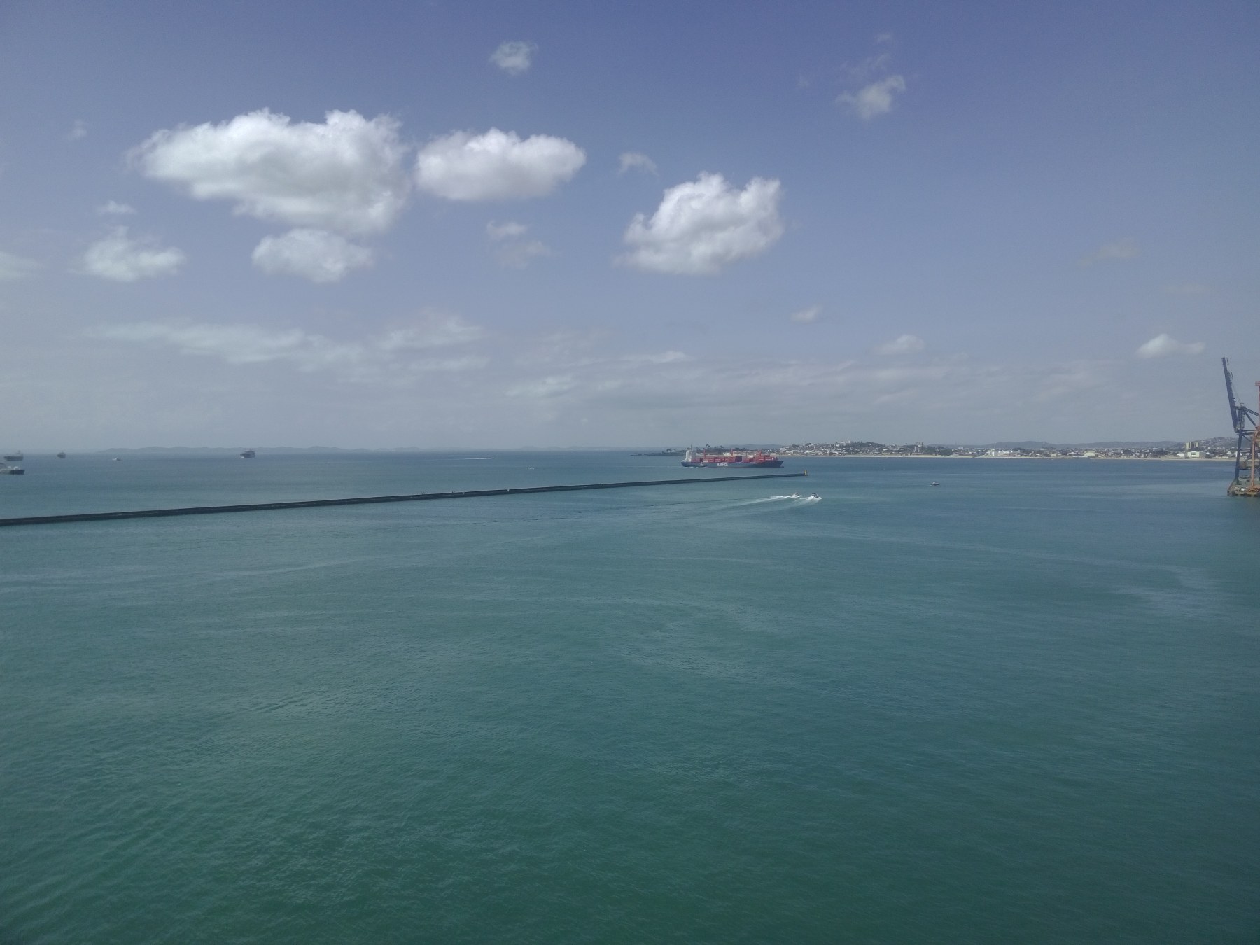 Port de Salvador, vue maritime