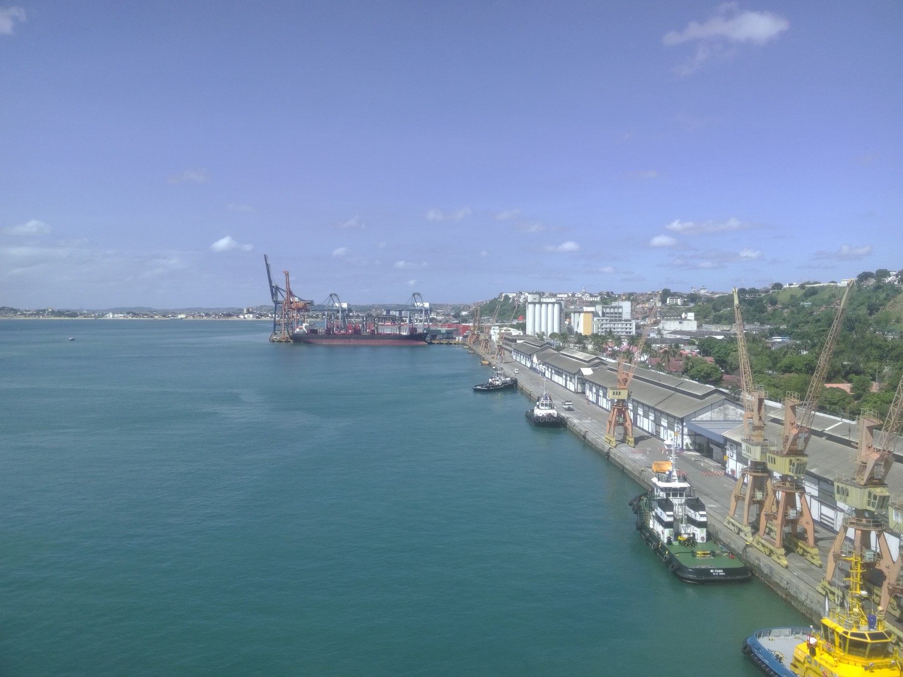 Port de Salvador, activité maritime