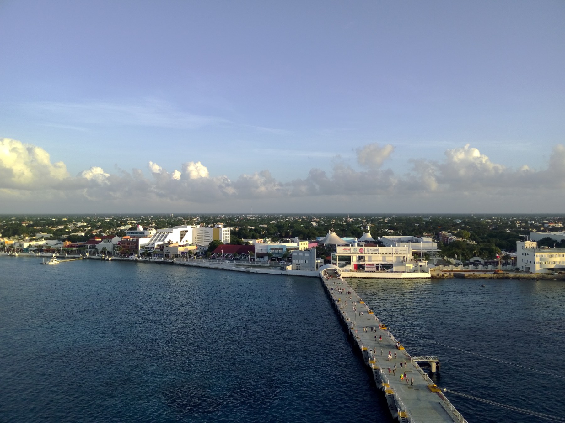 Pier de Playa del Carmen, Mexique
