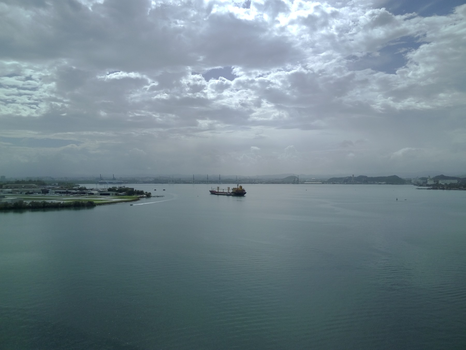 Vue du port de Kaohsiung, Taiwan