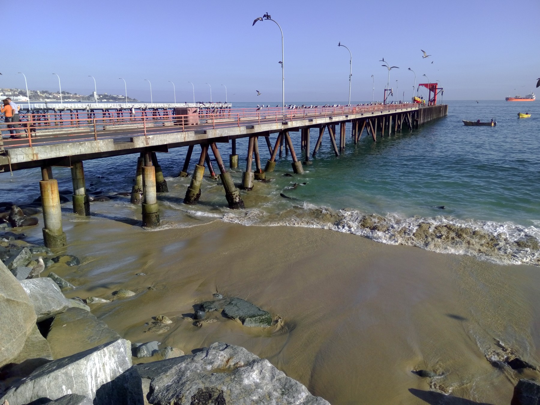 Pier de Valparaíso, Chili