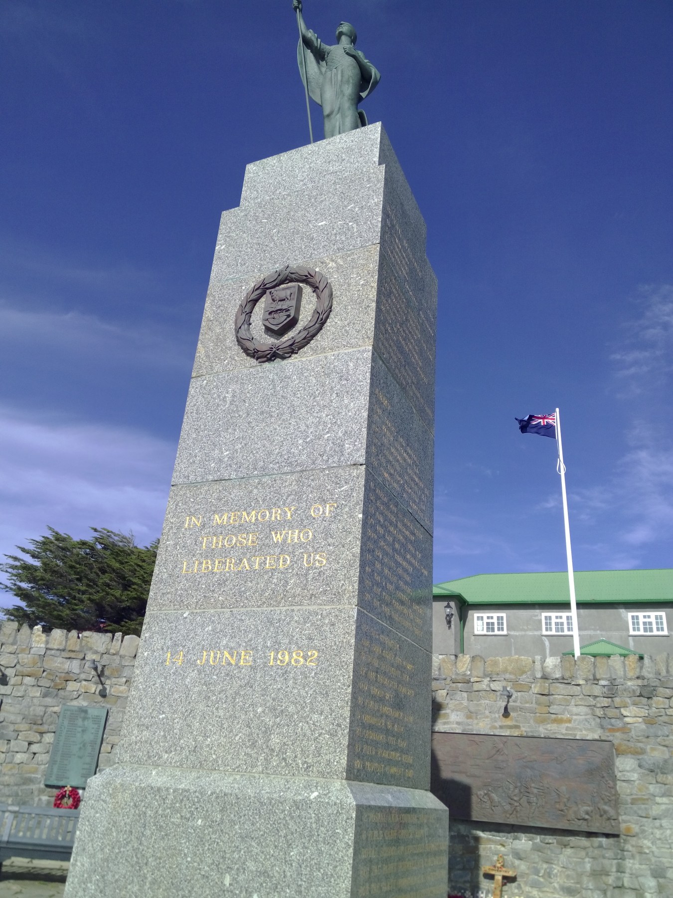 Monument de la Libération à Stanley