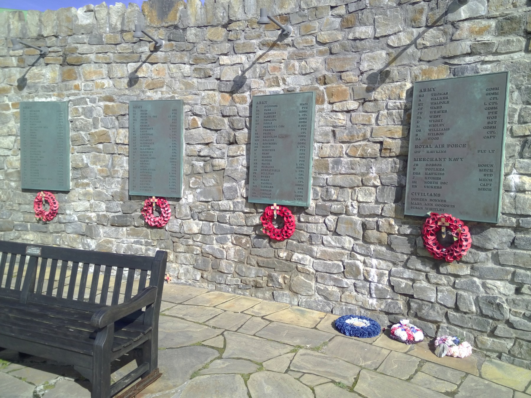 Mémorial des soldats à Portpatrick