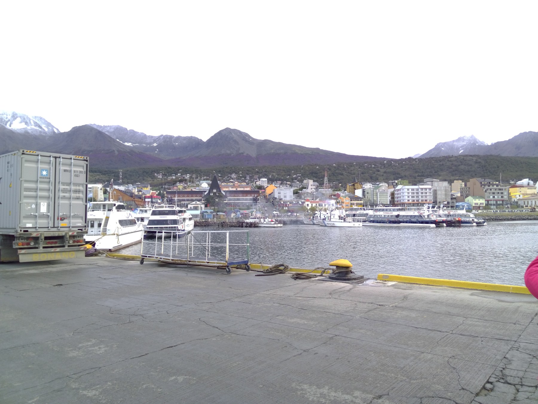Port de Ushuaia, porte vers l'Antarctique