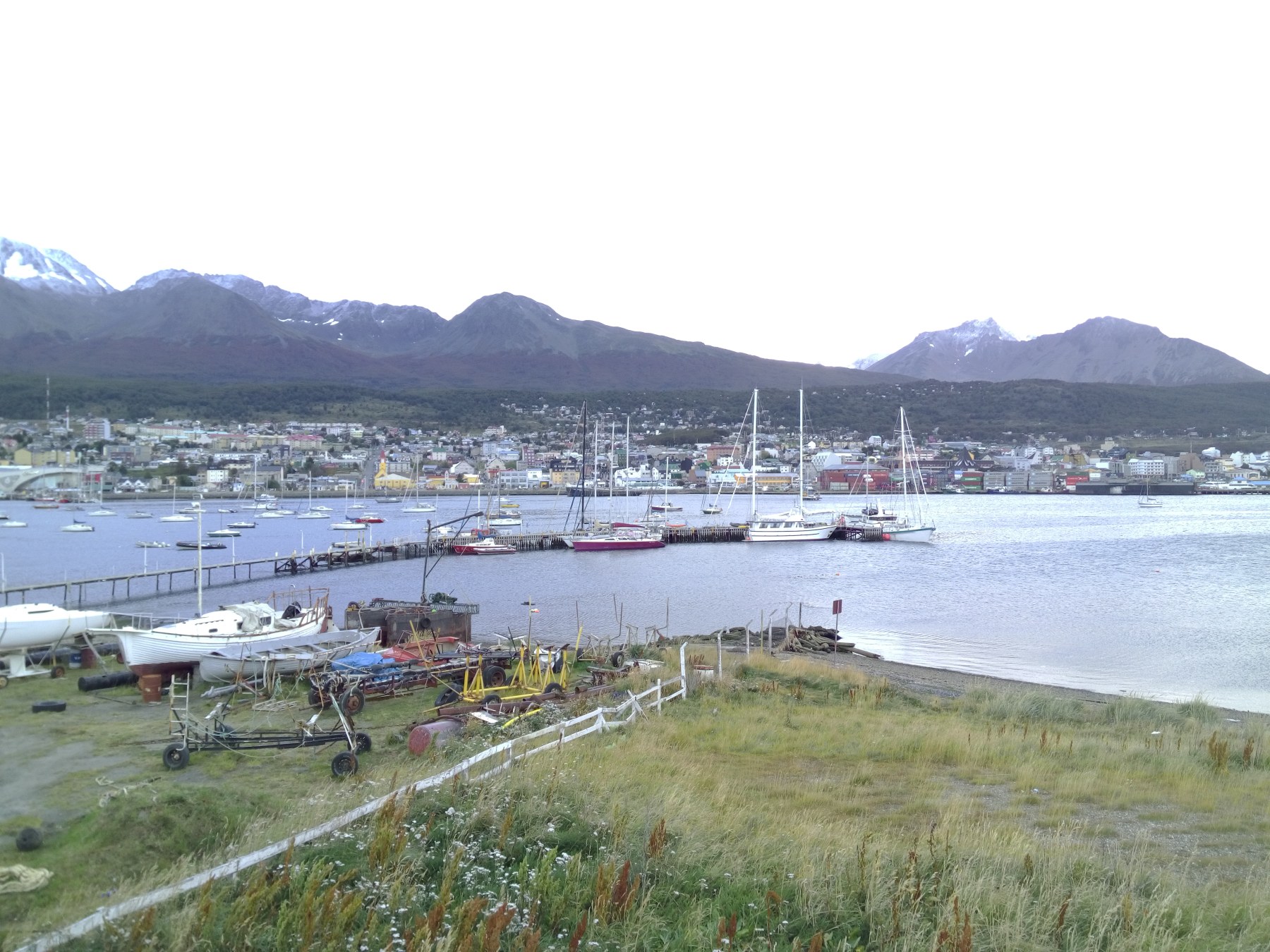 Ushuaia, port de la Patagonie