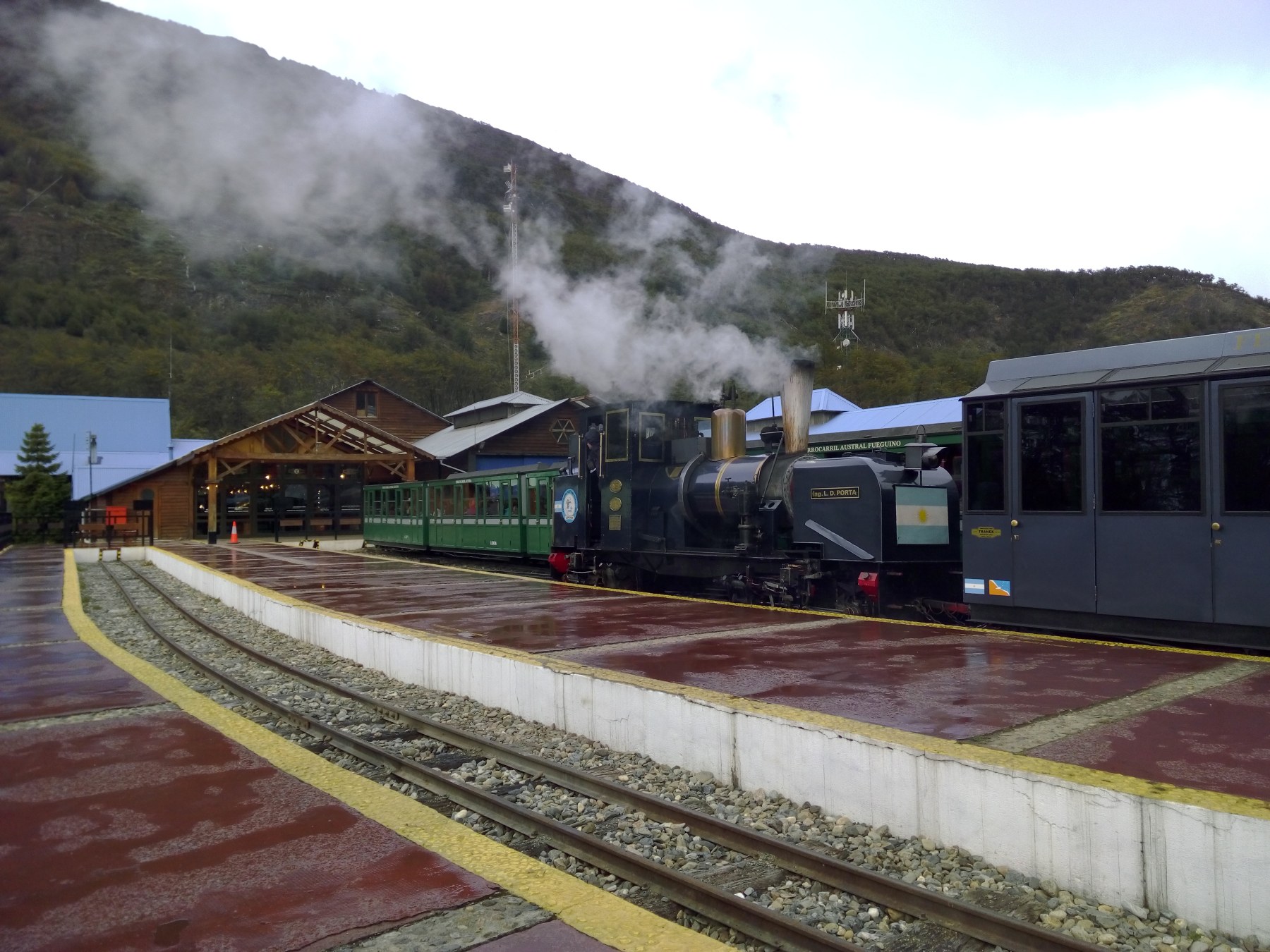 Train à vapeur à Puerto Varas