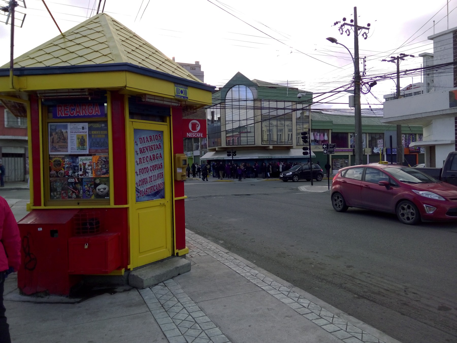 Kiosque coloré à Puerto Varas