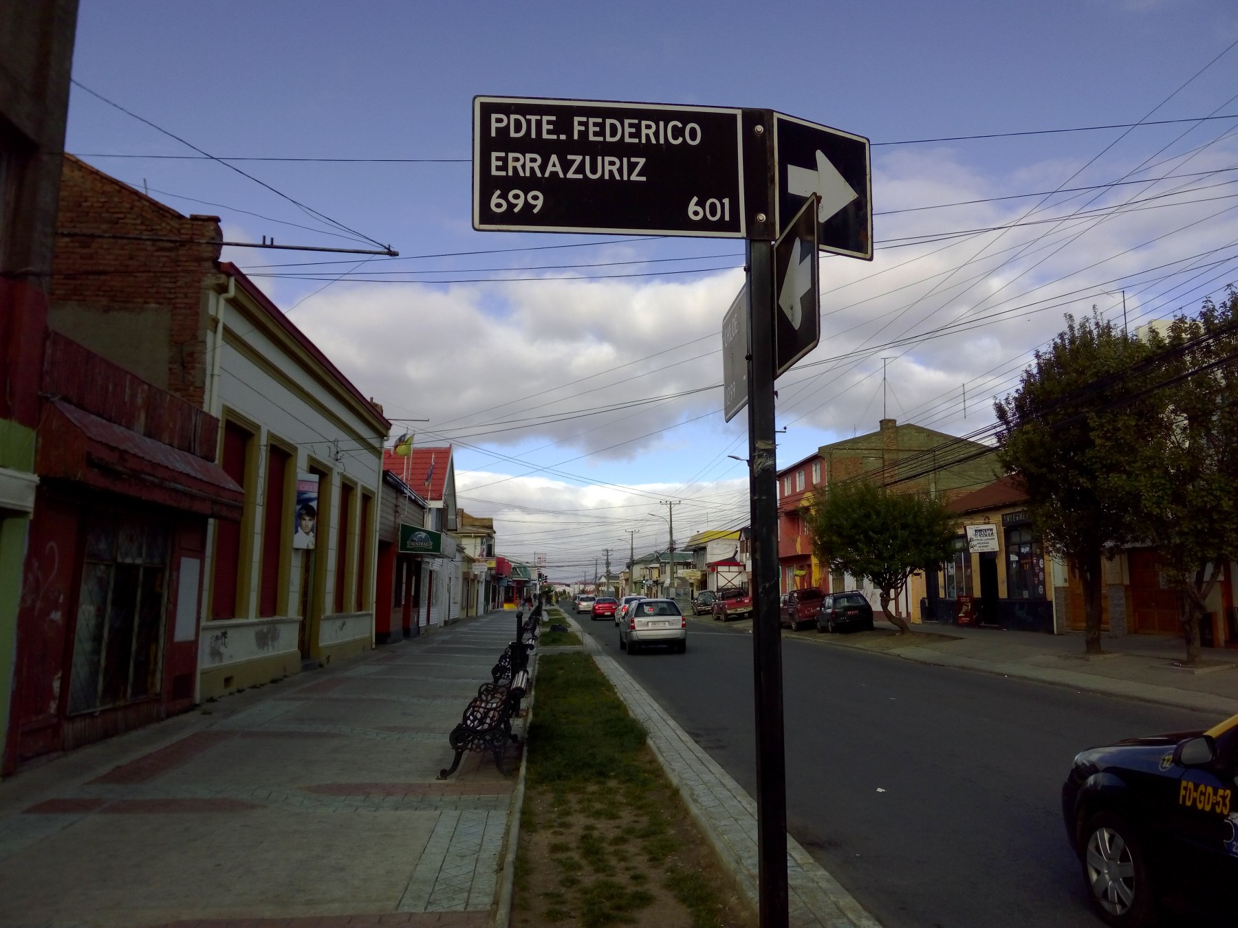 Rue Federico Errázuriz à Puerto Montt
