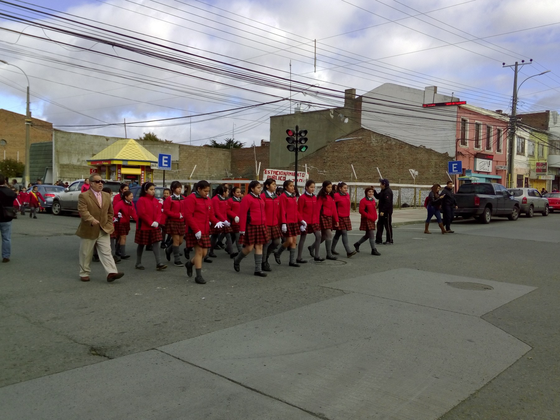 École à Punta Arenas, Chili
