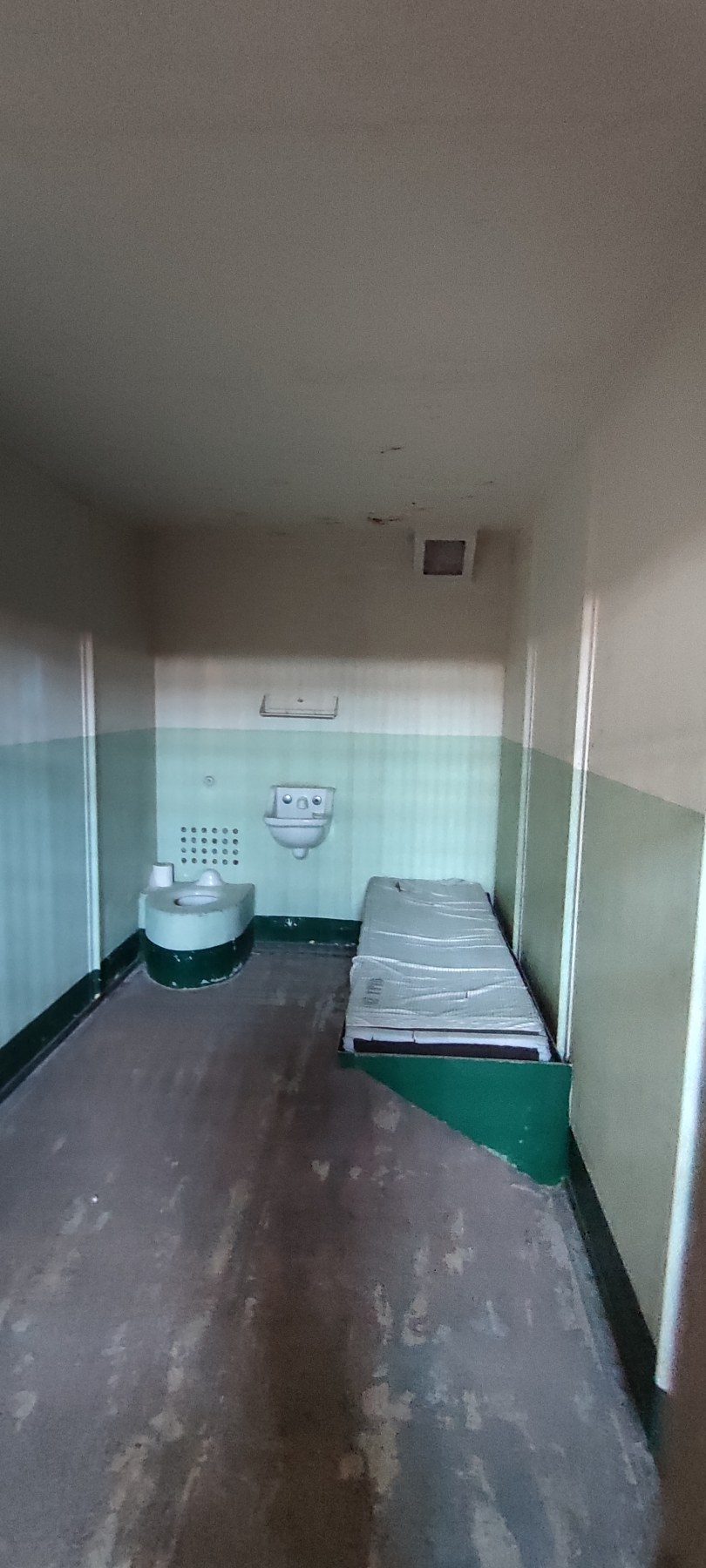 Cellule de prison à San Quentin, Californie