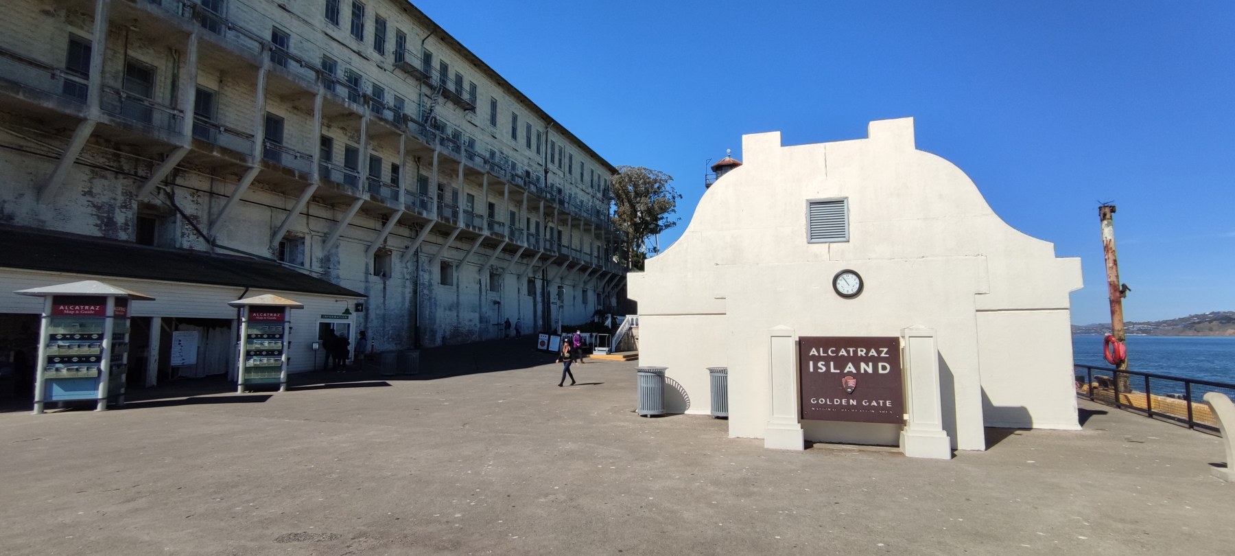 Entrée de l'île d'Alcatraz, Golden Gate