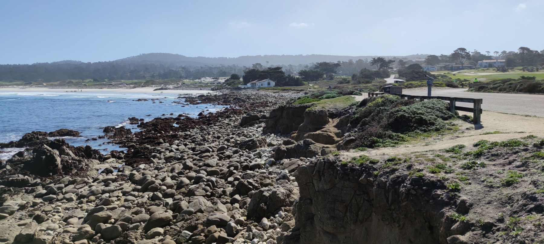 Pointe de Pebble Beach, Californie