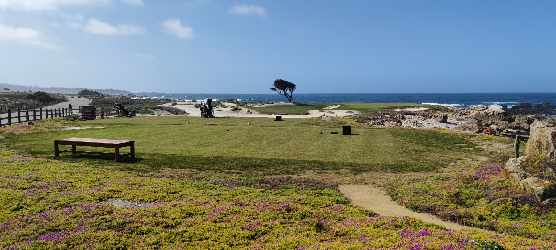 Trou 6 du Pebble Beach Golf Course