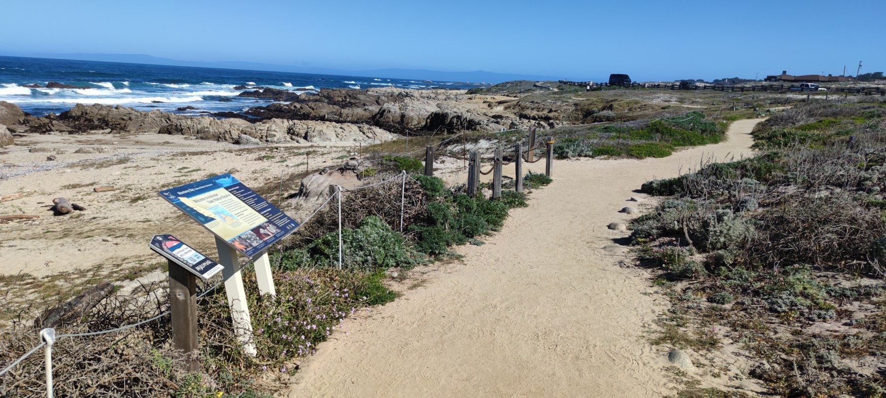 Sentier côtier Ocean View Boulevard, Pacific Grove