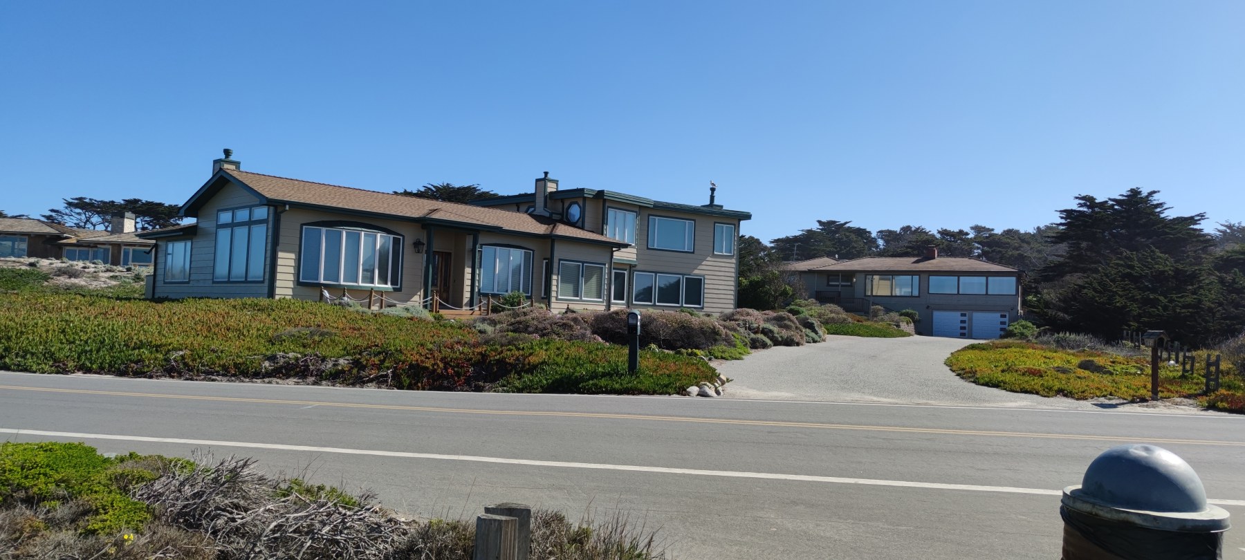 Maison sur la côte de Big Sur, Californie