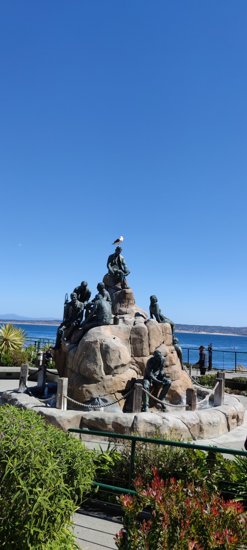 Statue des pêcheurs de Monterey, Californie