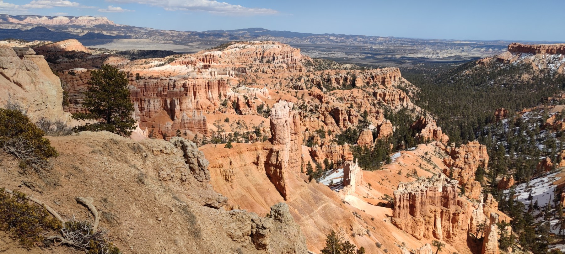 Vue panoramique du Bryce Canyon National Park