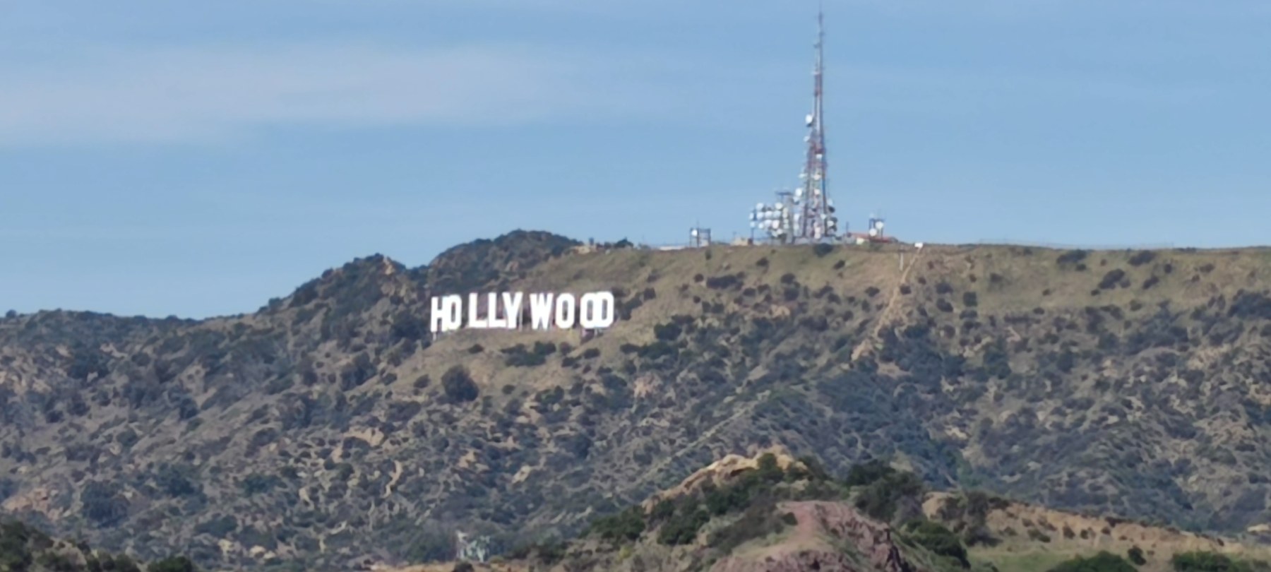 Le panneau Hollywood, Los Angeles