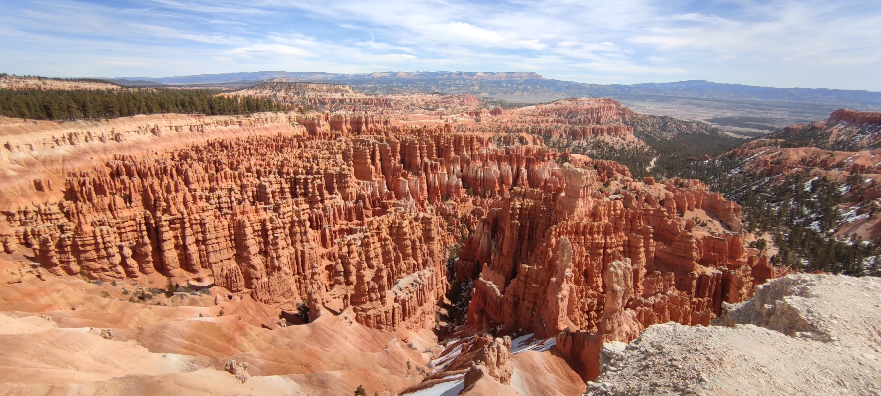 Vue panoramique du Bryce Canyon National Park, Utah, USA