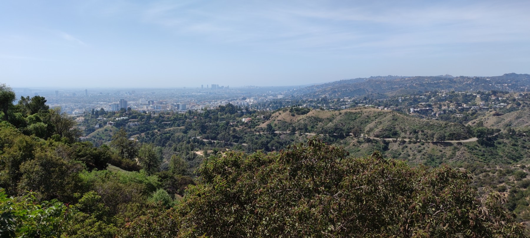 Vue de Los Angeles depuis Griffith Park