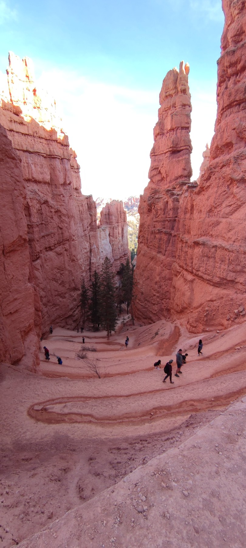 Sentier dans Bryce Canyon, Utah