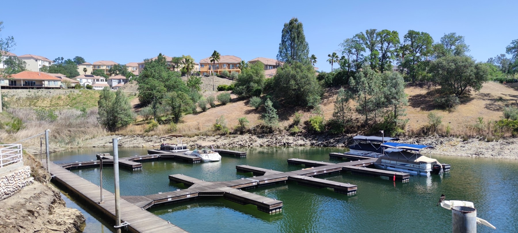 Dock de Folsom Lake, Californie