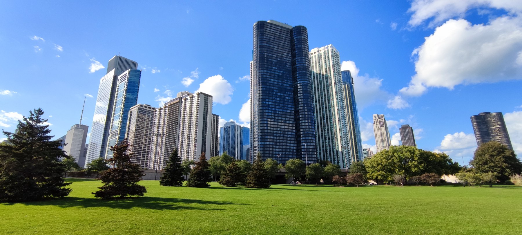 Chicago Skyline depuis Grant Park