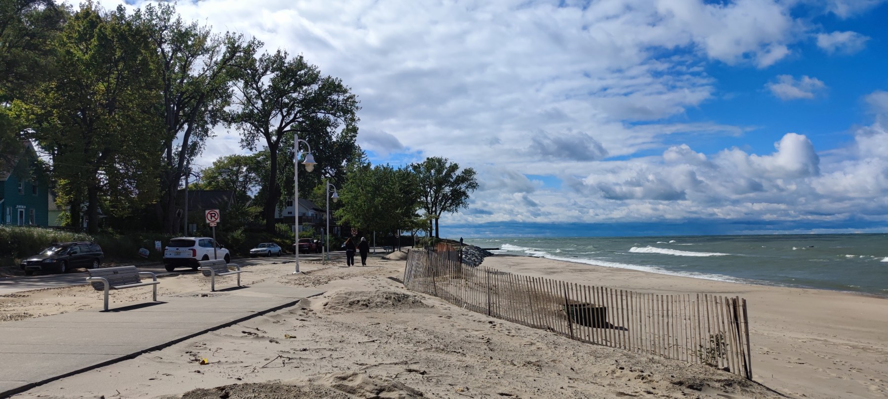 Plage de Grand Haven, Michigan