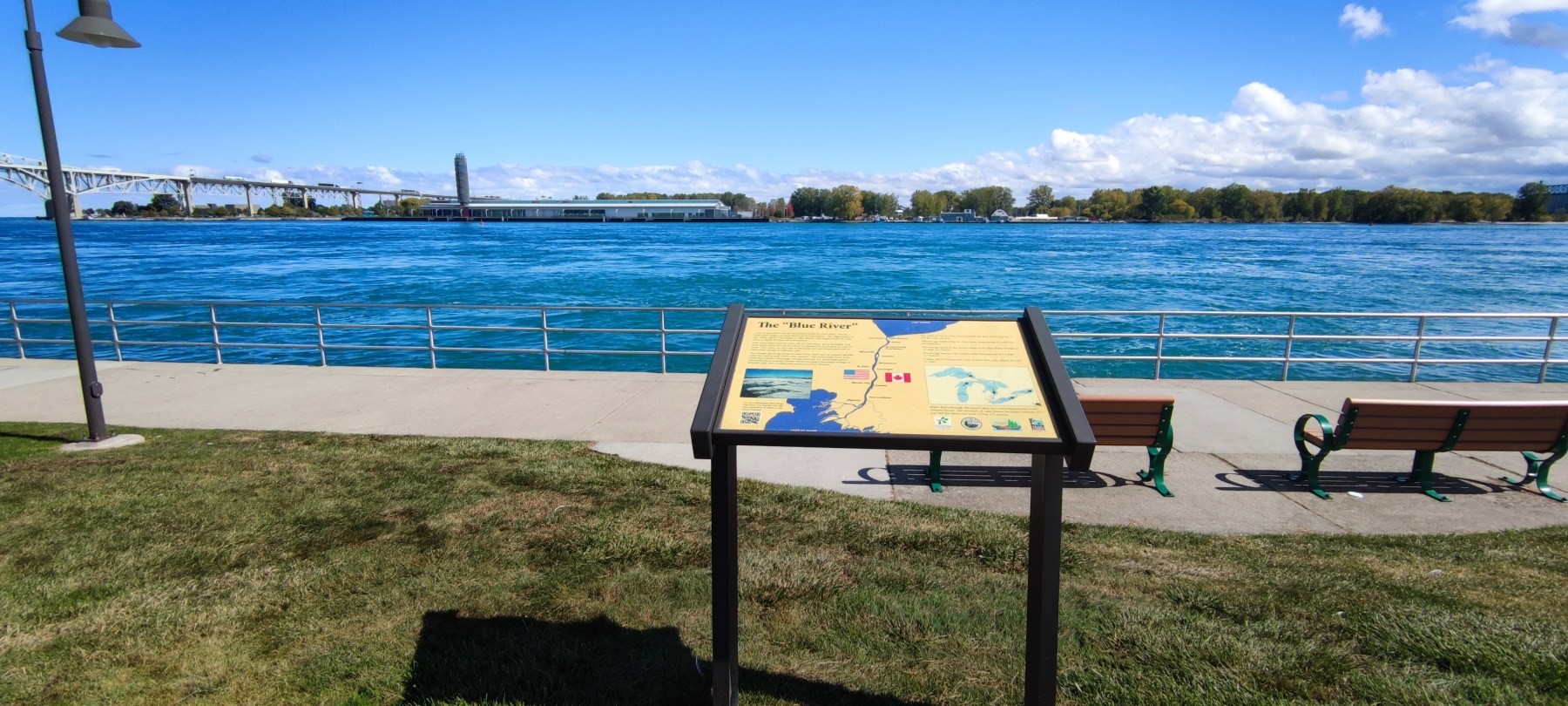 Le « Blue River » à Sault Ste. Marie, Michigan