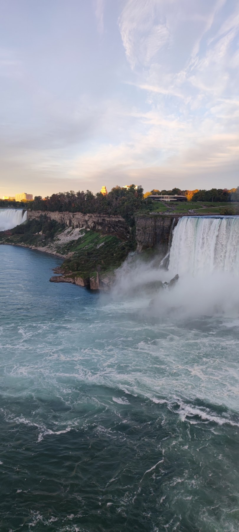 Chute du Niagara, vue depuis le Canada