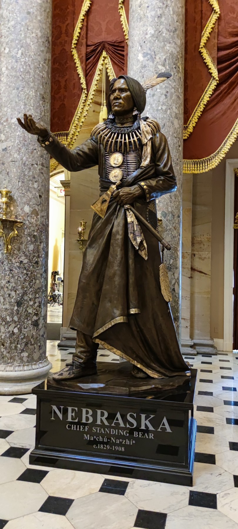 Statue de Chief Standing Bear, Nebraska