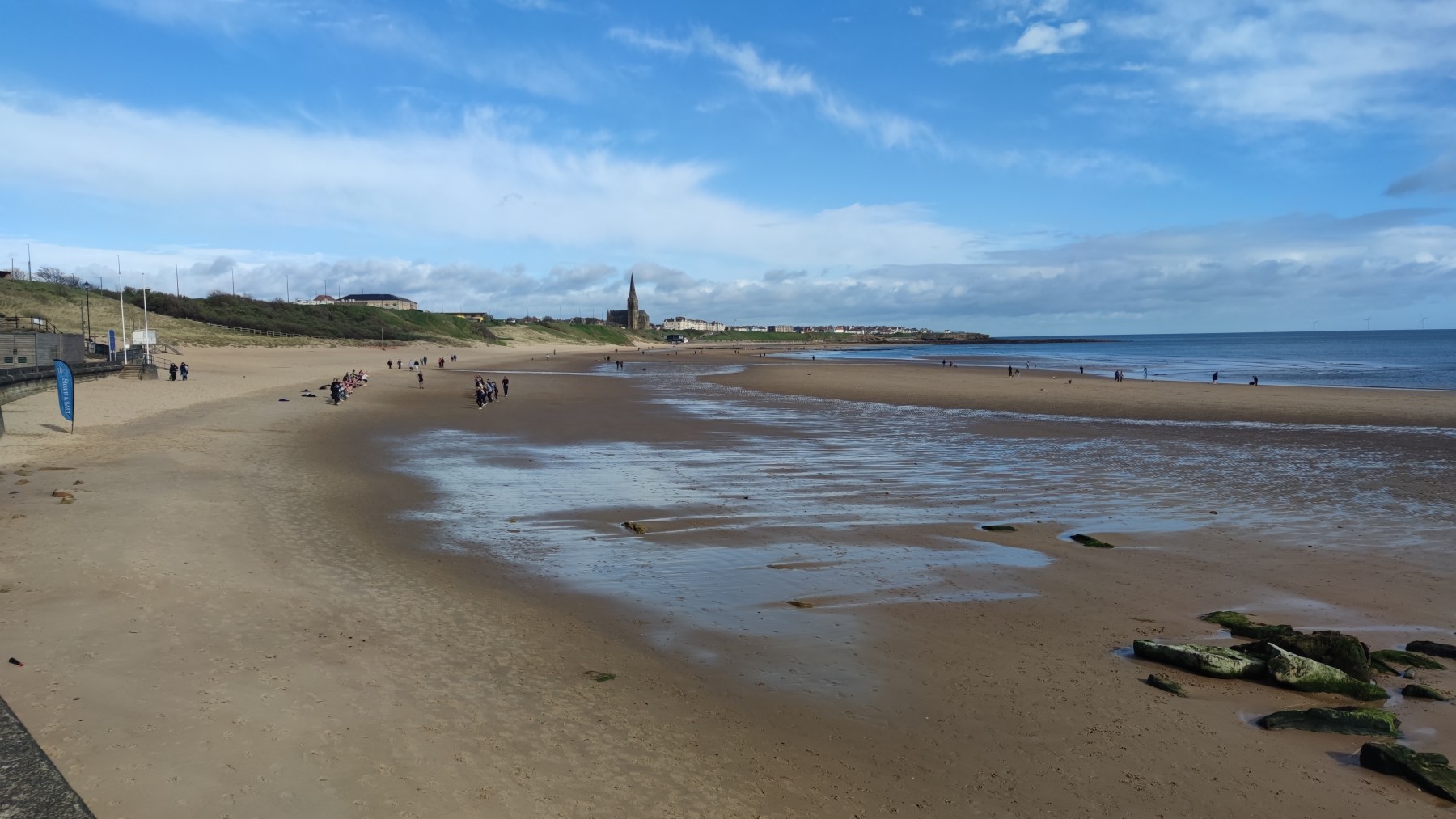 Plage de Crail, Fife, Écosse