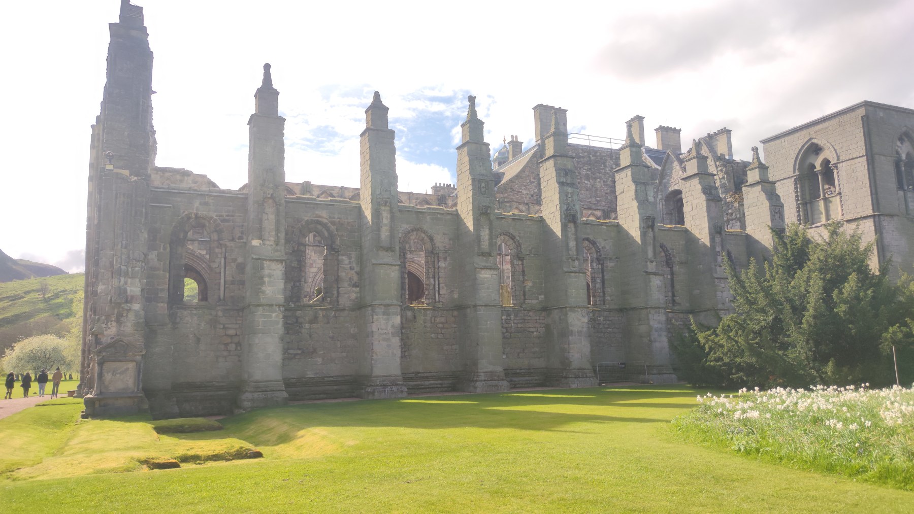 Ruines de Holyroodhouse, Édimbourg