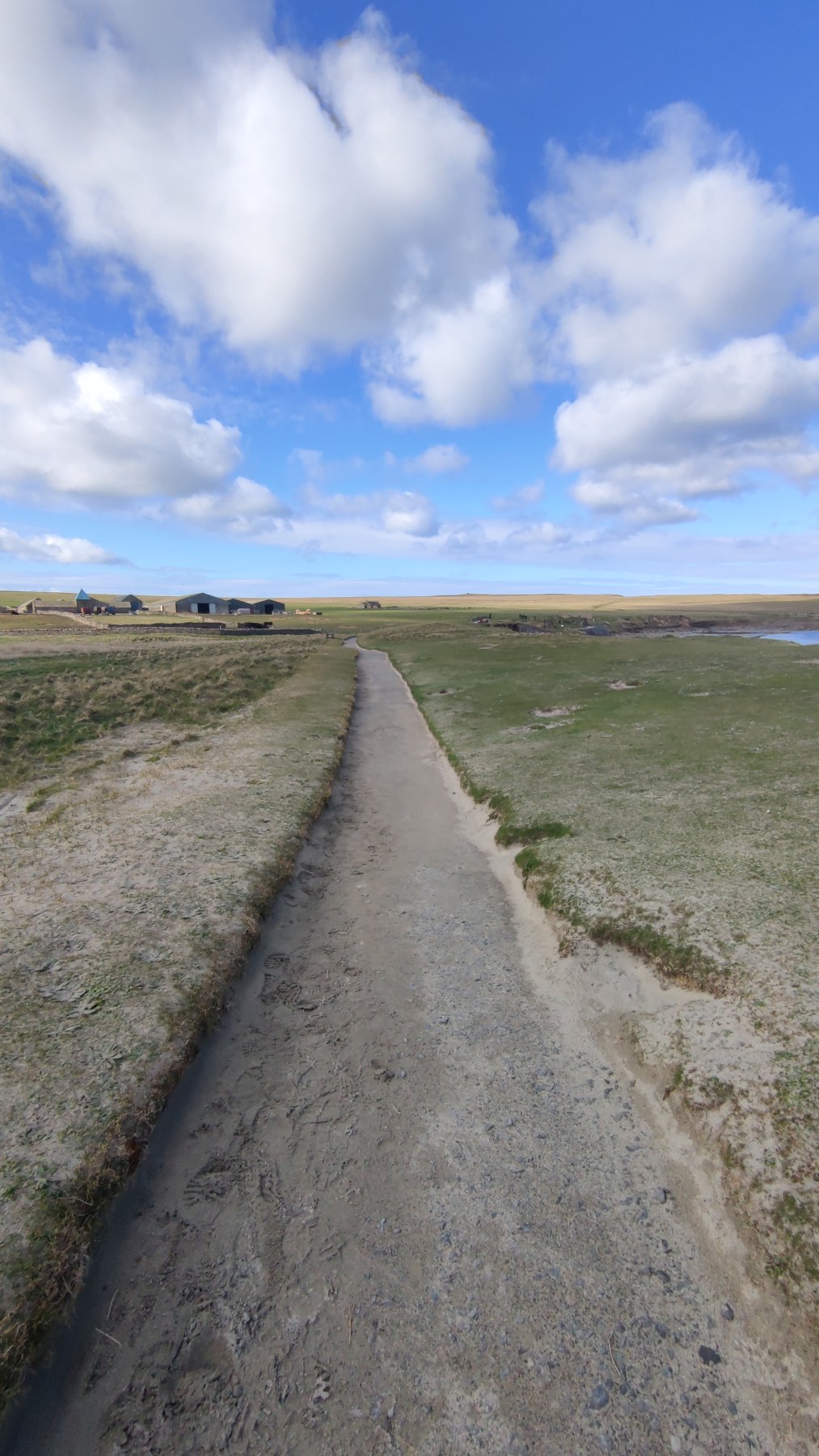 Sentier vers Stromness, Orcades