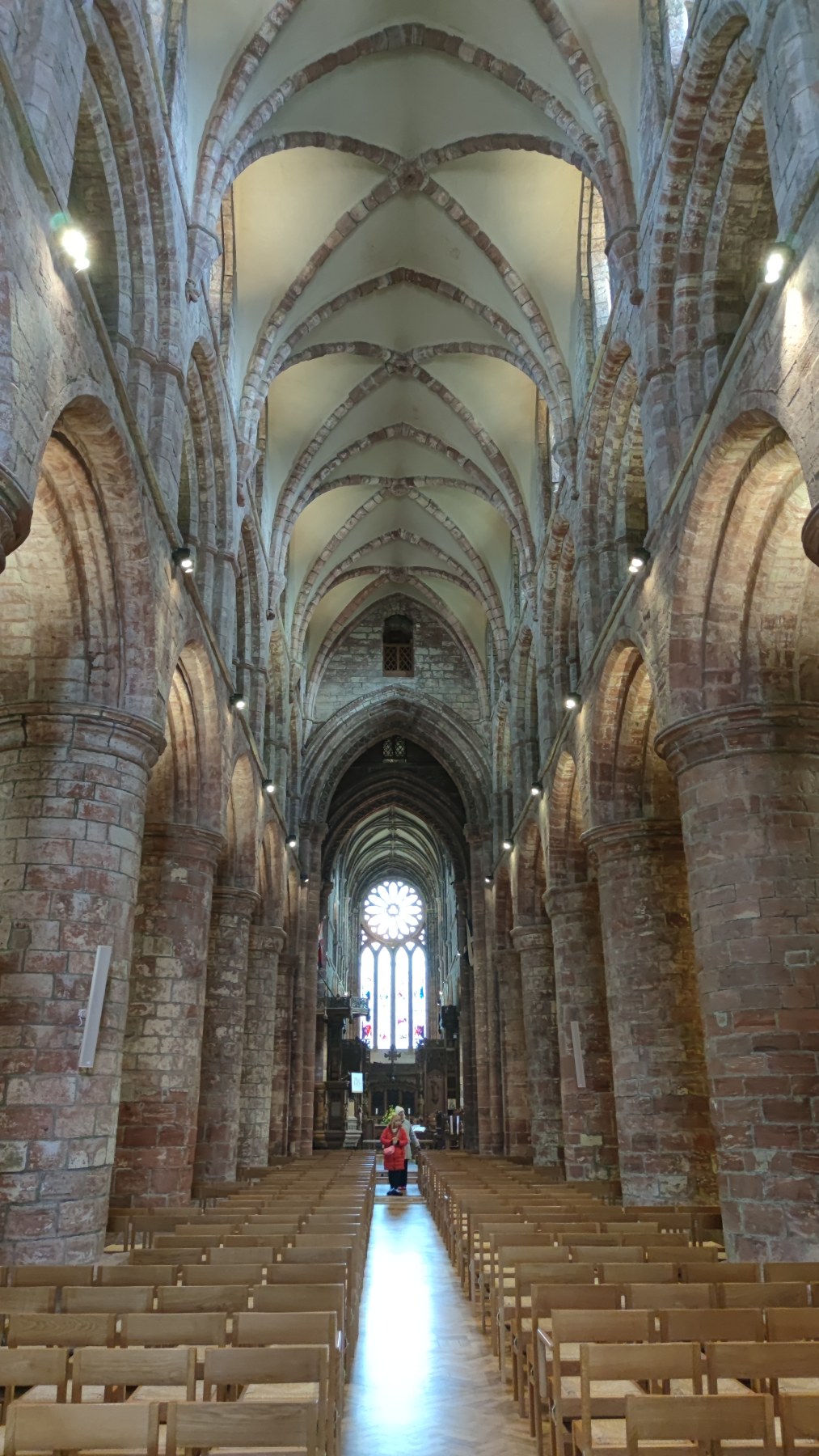 Nef de la cathédrale de St Andrews