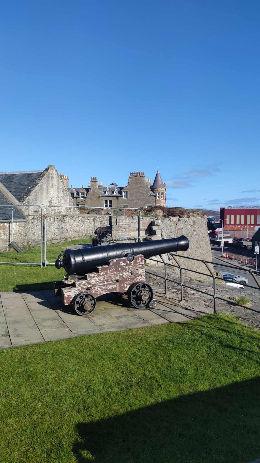 Canon devant Fort George, Skye