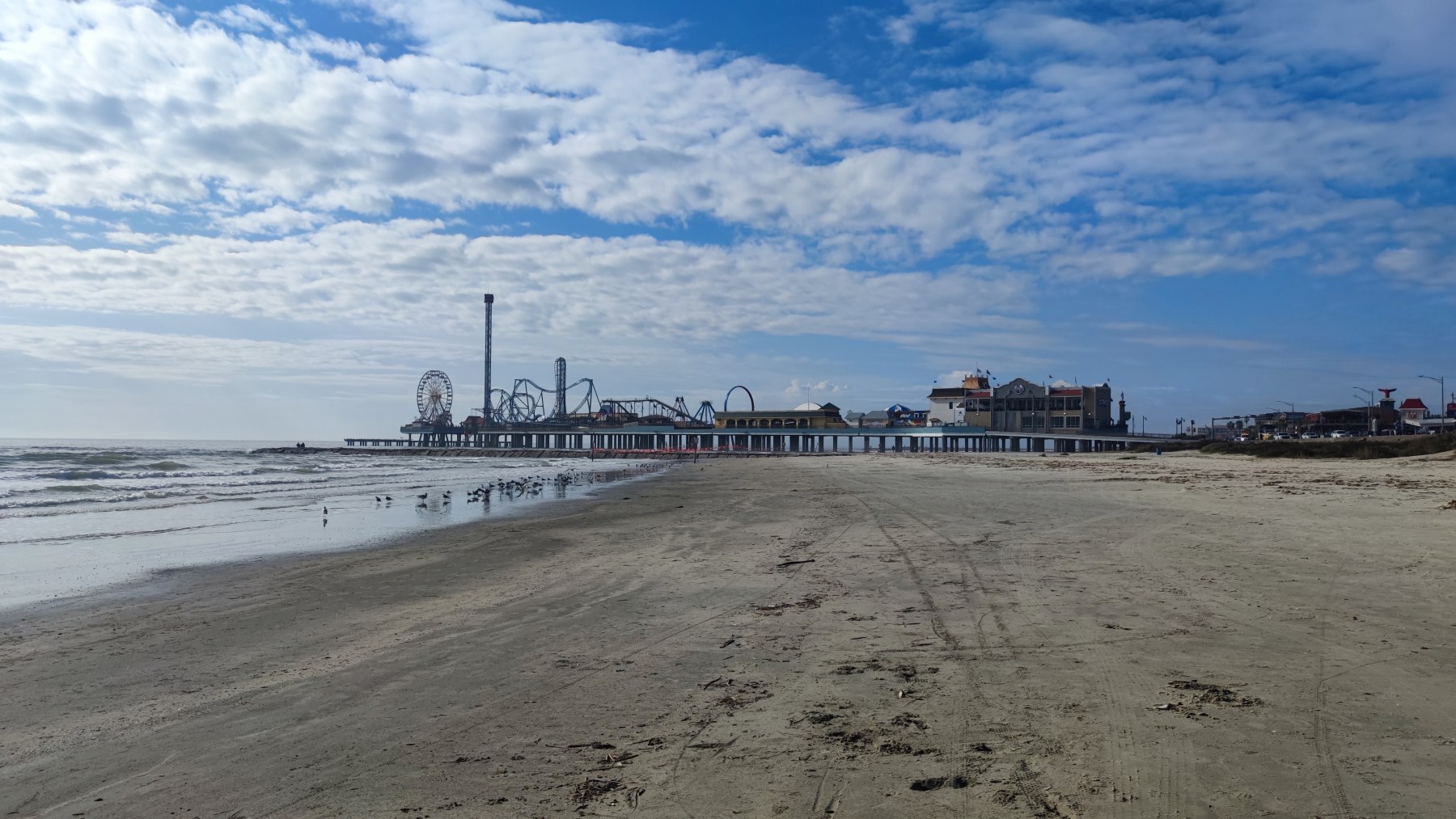 Jetée de Galveston, Texas