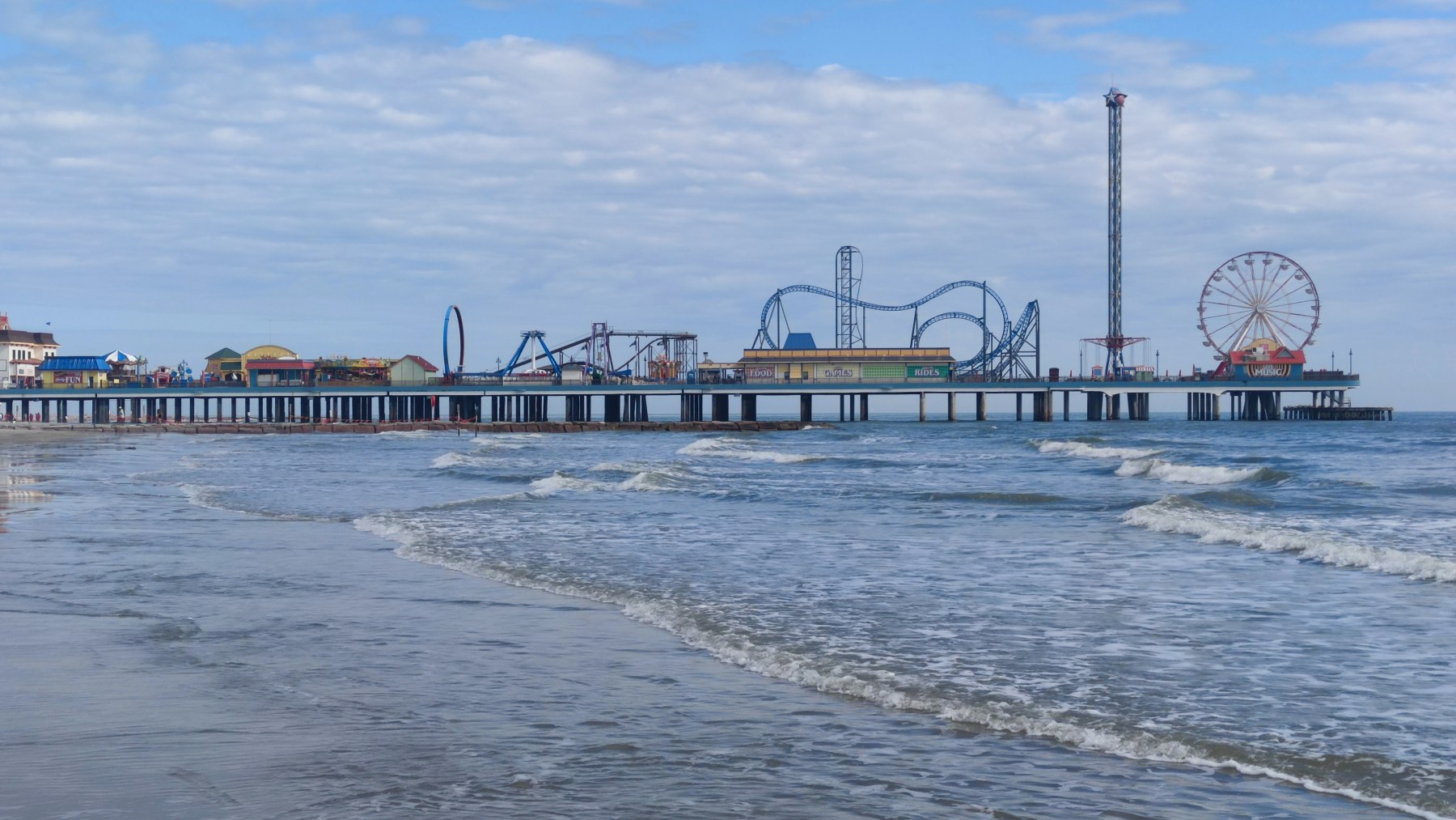 Jetée de Galveston, Texas