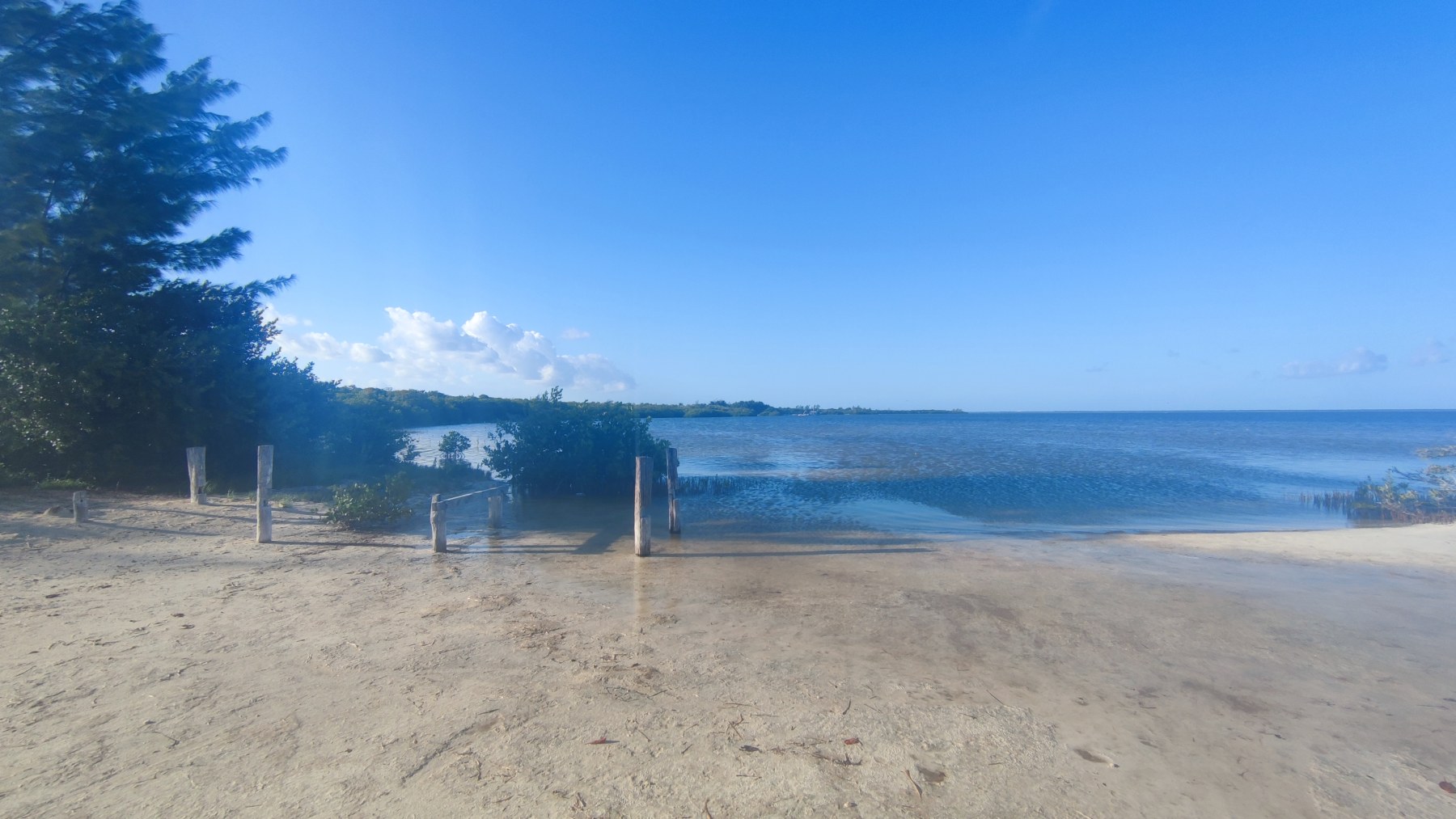 Plage tranquille au Golfe du Mexique