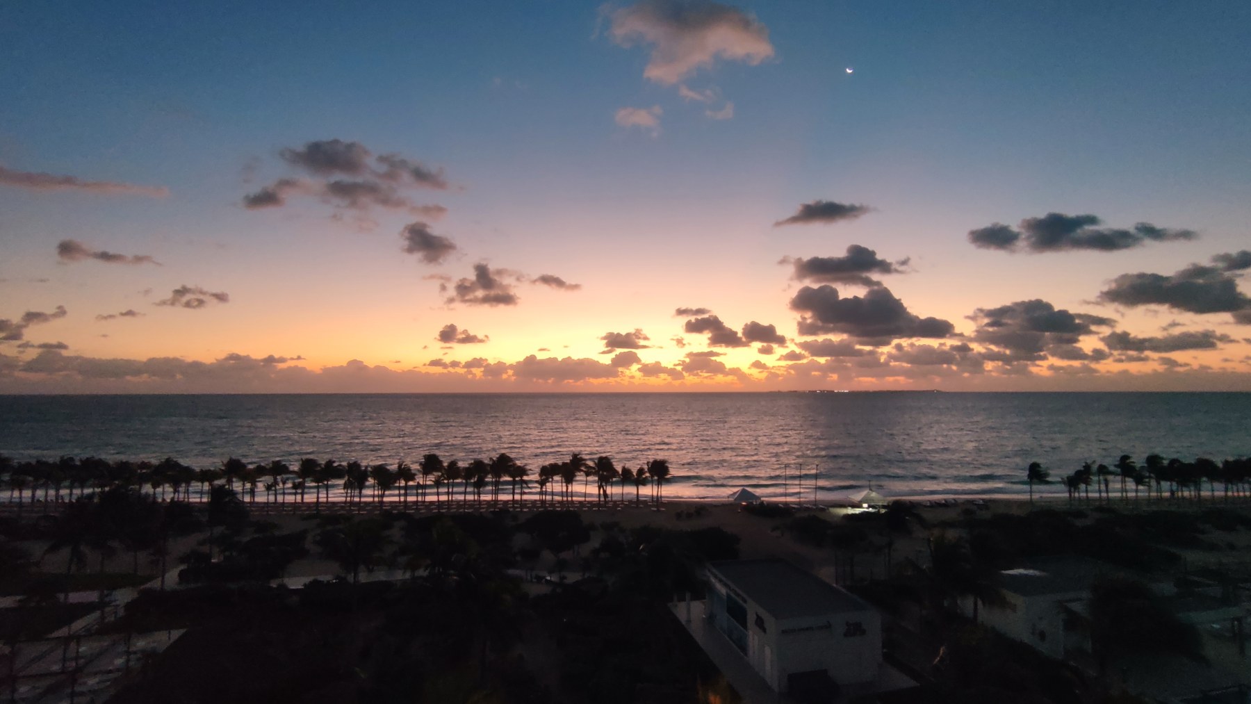 Coucher de soleil à Isla Mujeres