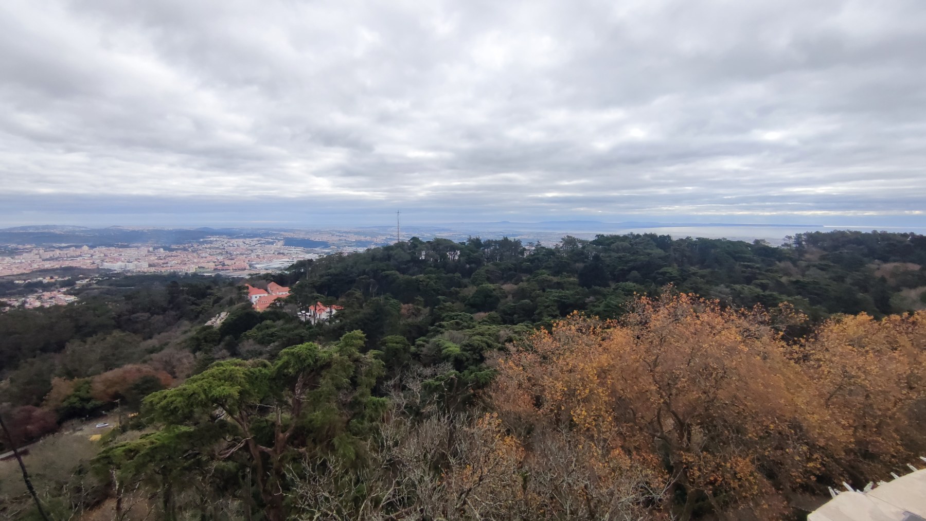 Vue panoramique de Sintra