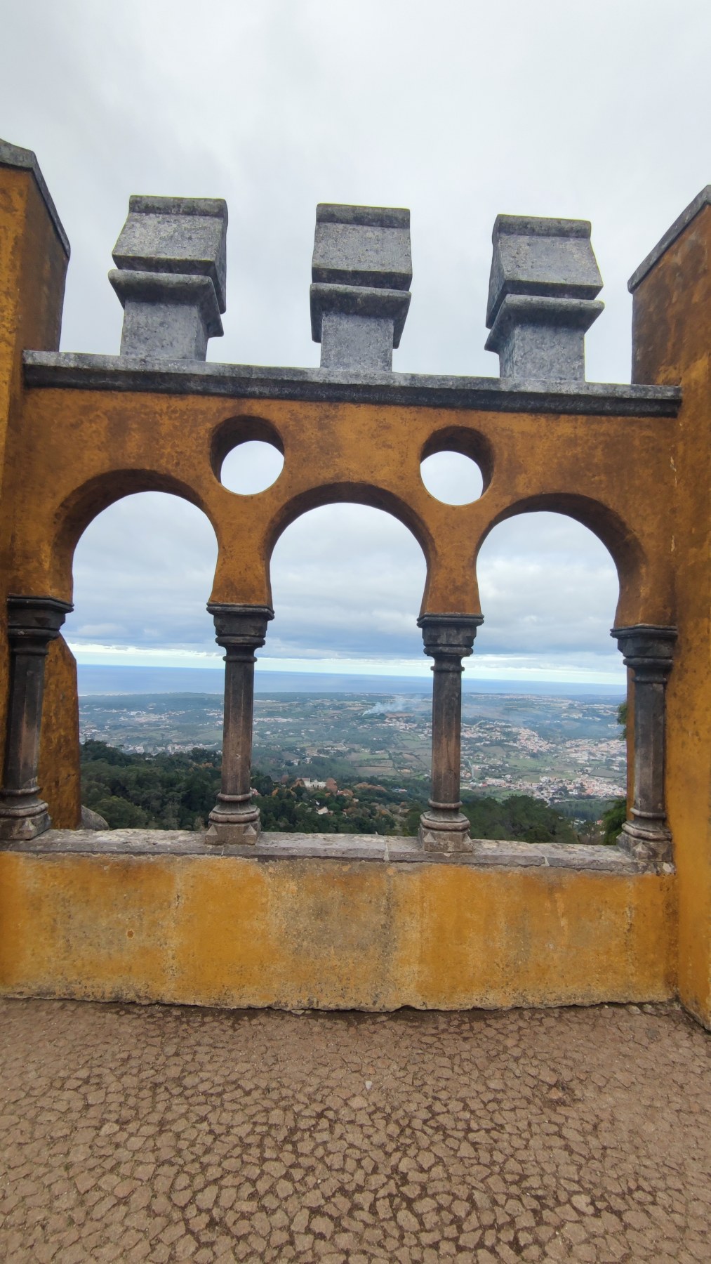 Sintra, Portugal - Vue depuis le Palais de Pena