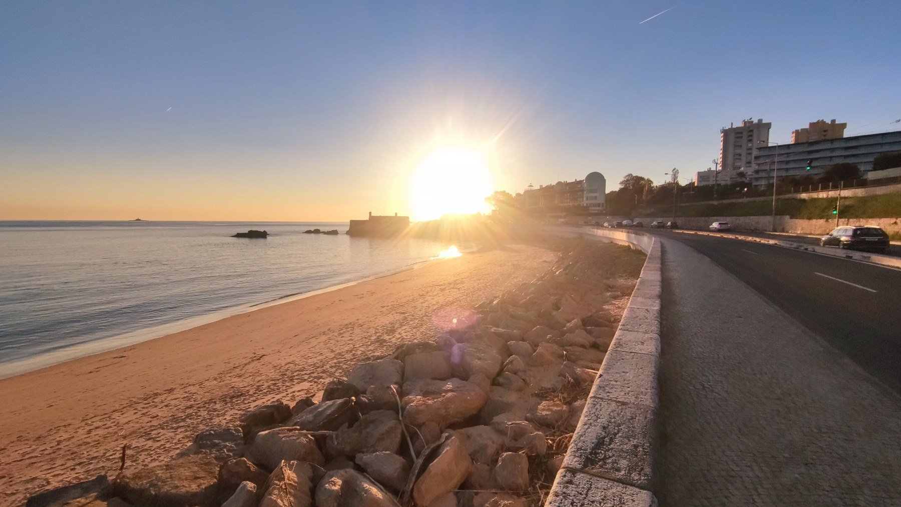 Coucher de soleil à Oeiras