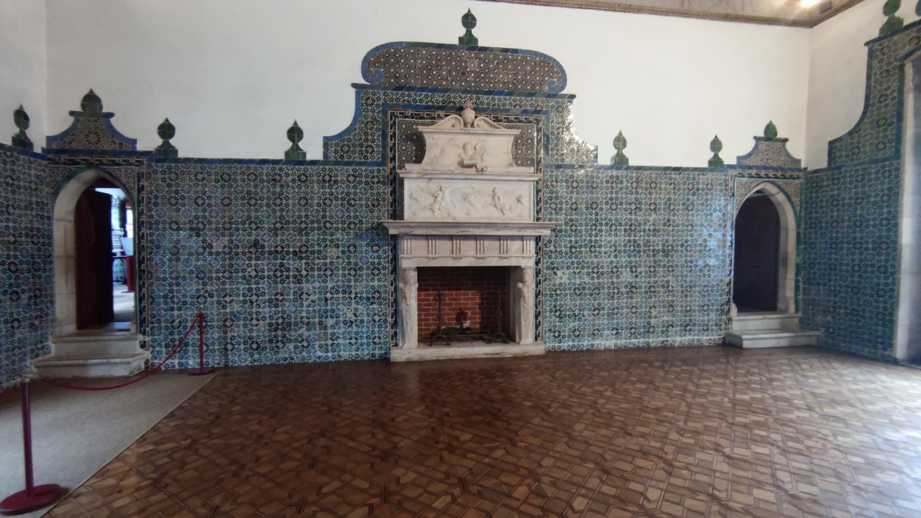 Sintra, Portugal - Salle du Poêle à Azulejos