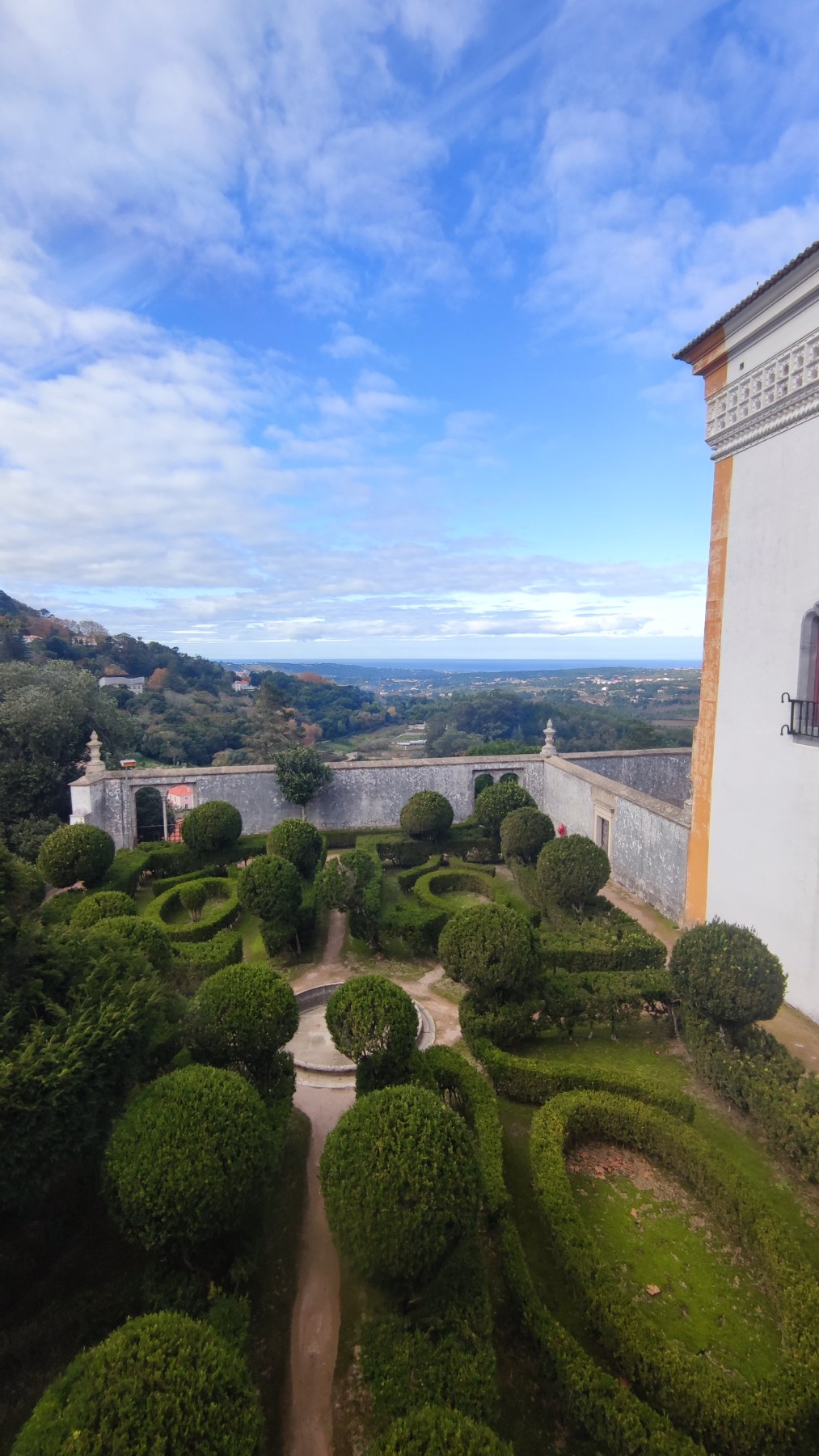Jardins de Sintra, vue panoramique