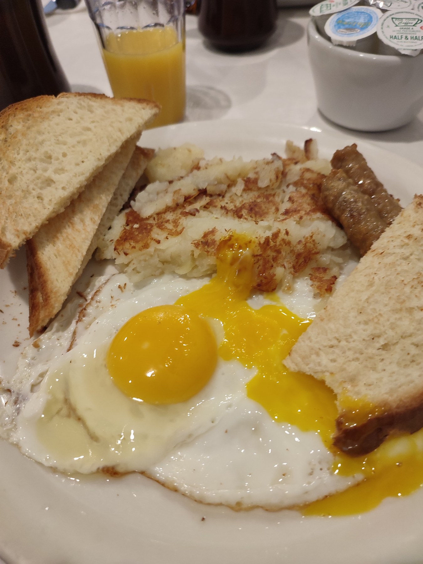 Petit déjeuner américain à Chicago